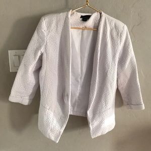 White blazer
